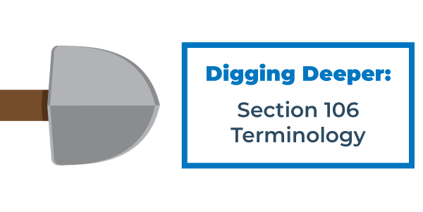 Digging Deeper: Section 106 Terminology